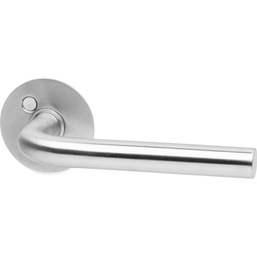 Habo dørgreb L-form, rustfrit stål