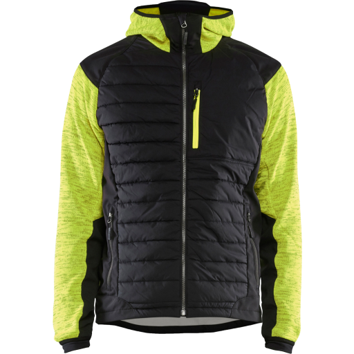 Hybridjakke High Vis Gul/Sort