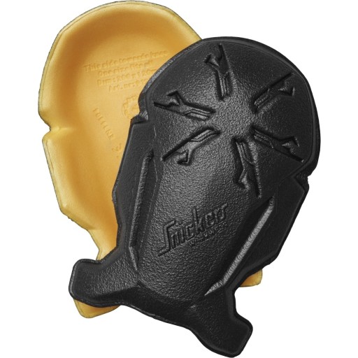 Snickers Knæpude ergonomisk 9122 - gul/sort - Tilbehør til Arbejdstøj - knæpuder -