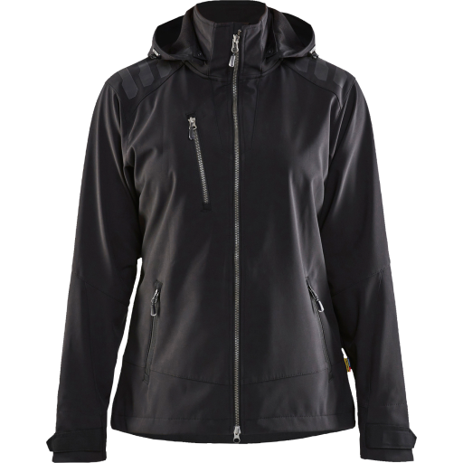 DAME Softshelljakke Sort XL
