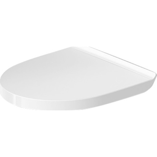 Duravit No.1 toiletsæde, soft close, hvid billede