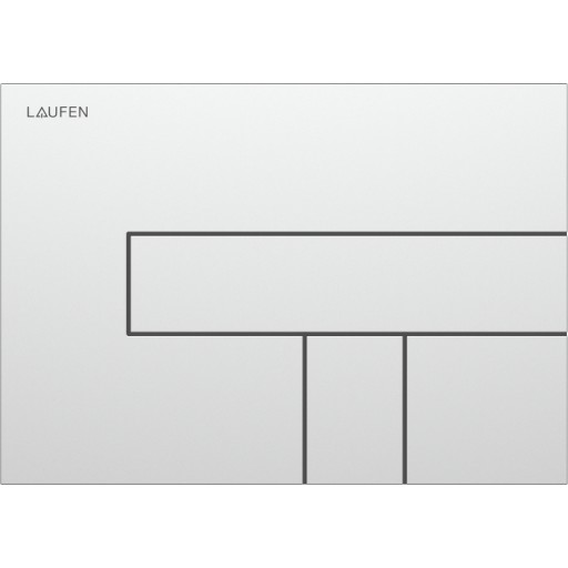 Laufen LIS INEO AW100 Betjeningsplade til Laufen LIS INEO cisterner. Matkrom