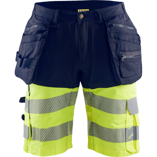 High Vis Shorts med 4-veis størrelse