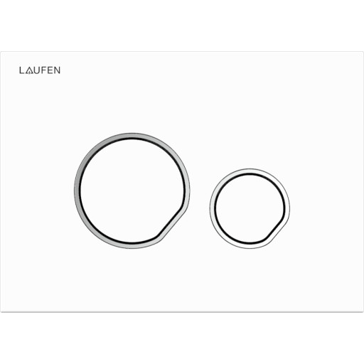 Laufen Lis AW105 betjeningsplade, hvid billede