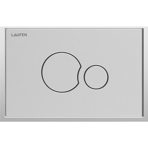 Laufen Lis tryk aw106 matkrom betjeningsplade aw106 duoskyl matkrom