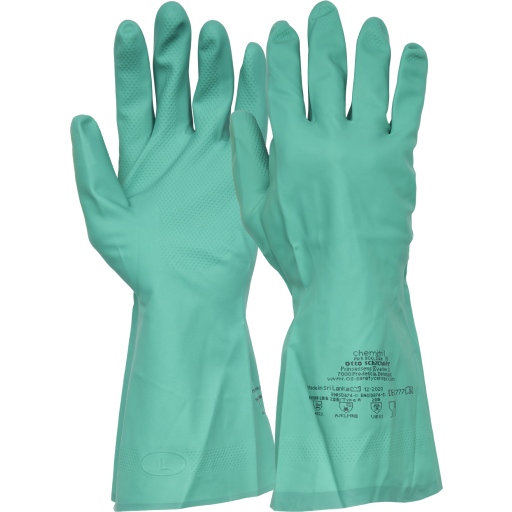 OS Chemitril nitril handsker, str. 10 billede