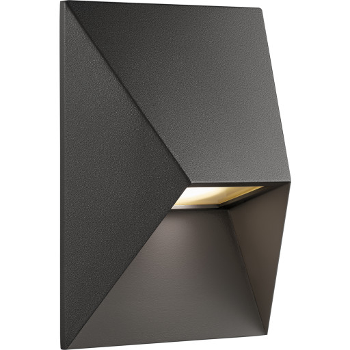 Nordlux Pontio utomhus vägglampa, svart, 15 cm