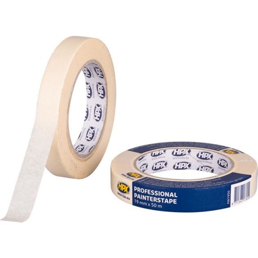 Maskeringstape, 19 mm x 50 m