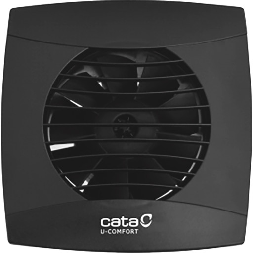 Cata UC-10 ventilator, Ø100 mm, sort