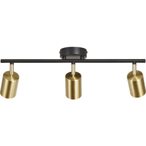 Nordlux Explore takspotlight, mässing