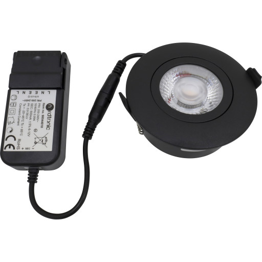 Billede af Low Profile Flexible G2 Ø83 3000K MS/Rund m/Driver inde/ude