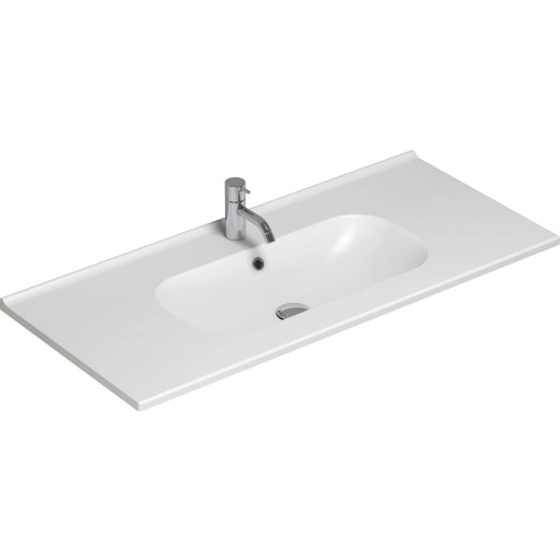 Dansani Luna Kantate porcelænsvask 101 cm hvid