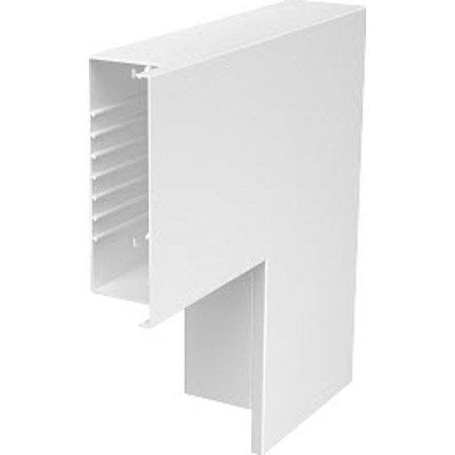 Flatvinkel WDK F100230VW 100×230 perlehvit RAL 9016