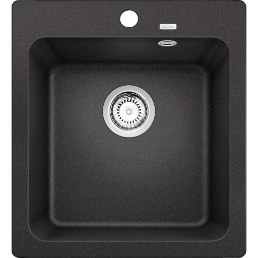 Blanco Naya 45 UX diskb&auml;nk, 46,5x51 cm, antracit