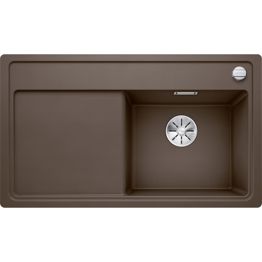 Blanco Zenar 45S-F MXI diskb&auml;nk, 84,75x49,75 cm, brun