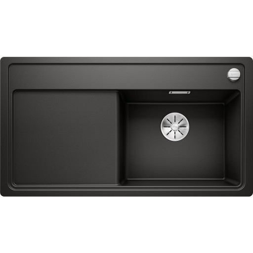 Blanco Zenar 5S-F MXI diskbänk, 90,25x49,75 cm, svart