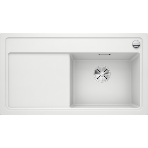 Blanco Zenar 5S-F MXI diskbänk, 90,25x49,75 cm, vit