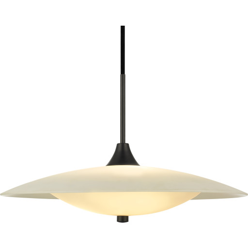 Halo Design Baroni pendellampa, svart, Ø46 cm