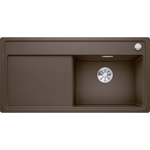 Blanco Zenar XL 6S-F MXI diskb&auml;nk, 98,75x49,75 cm, brun