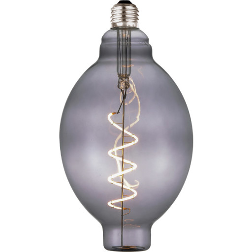 Billede af Halo Design Colors Mini Bubbles E27 globepære, røgfarvet