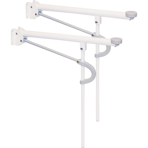 Etac Optima L armlnsst, 800 mm hjde, 735 mm lngde, til vgmontering