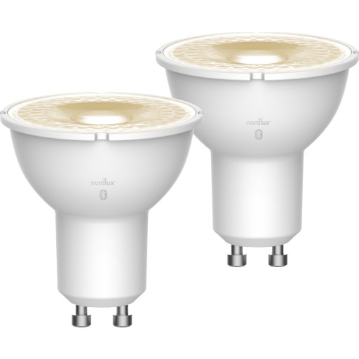Nordlux Smart GU10 pærer, 4,5W, 2-pak billede