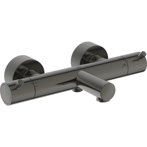 Ideal Standard Ceratherm T125 badkarsblandare, svart krom