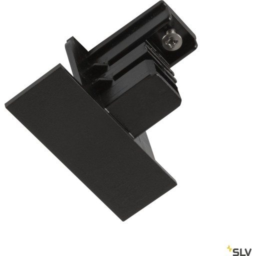 SLV endestykke til S-Track 3F strømskinne, sort billede