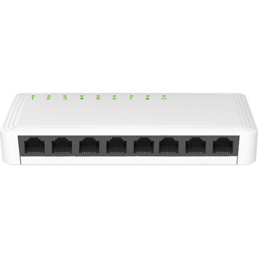 SecPro switch, 8xRJ45 Gb billede