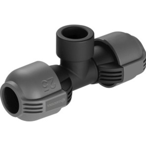 Gardena Pipeline T-stykke, 25 mm x 3/4" muffe billede