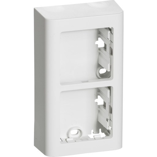 LAURITZ KNUDSEN Fuga® underlag 2 modul Softline, hvid.