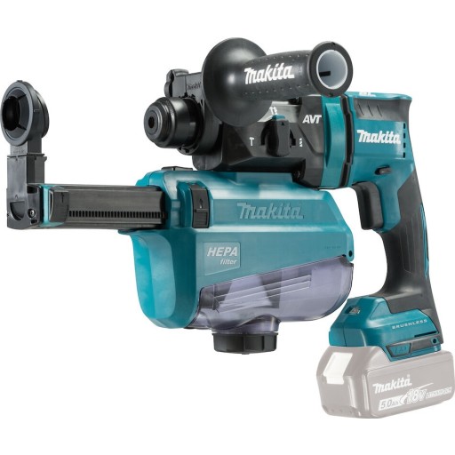 Makita DHR182ZWJ Akumuliatorinis perforatorius, 18 V, SDS-PLUS, 1,7J, LED, AWS, Be akumuliatorių ir kroviklio!, MAKPACK