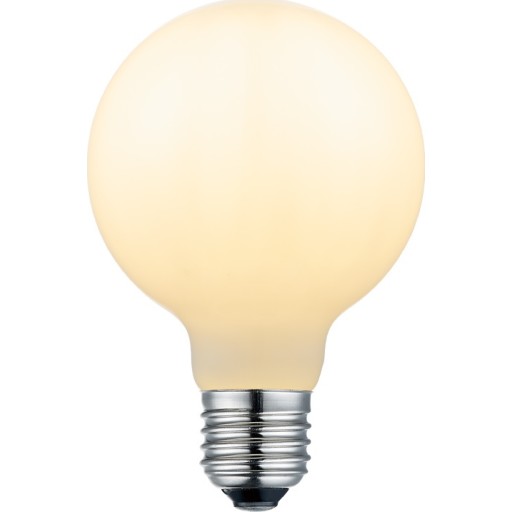 Halo Design Colors E27 globepære, 2700K, 6,5W, É8 cm