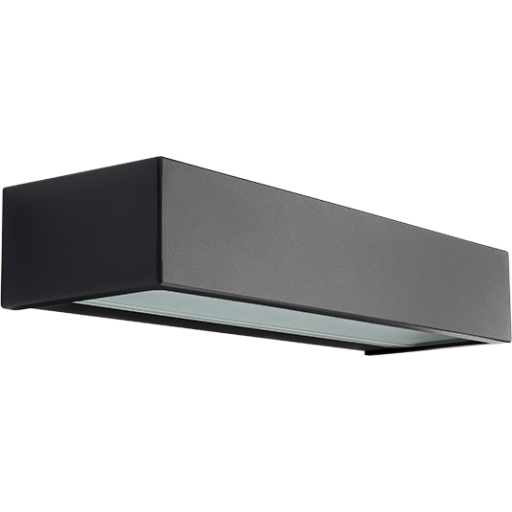 Vglampe Edge Direct, sort, 3000K - SG Armaturen