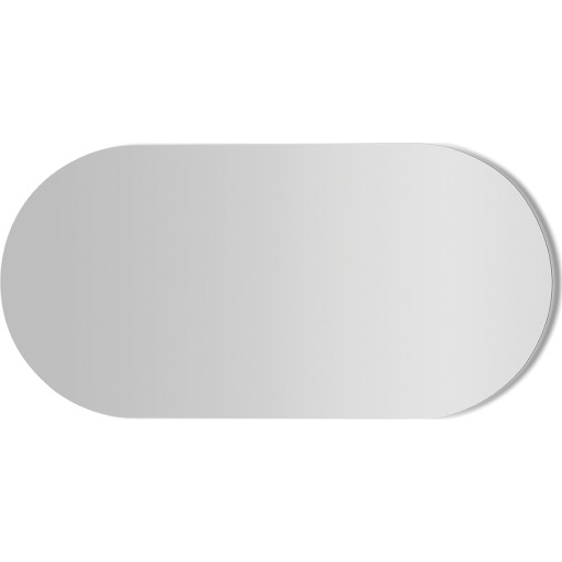 Hefe Amadeo spejl med lys, 90x45 cm