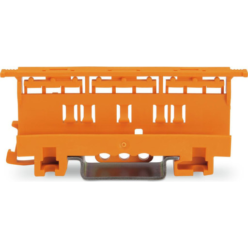 Wago 221-500, Klemmerække separator, Polyamid, Orange, 17,5 mm, 77,6 mm, 25,5 mm