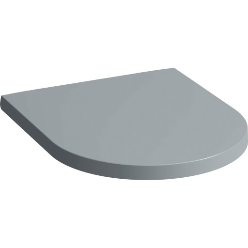 Kartell Laufen toiletbræt, soft close, aftagelig, mat grå billede