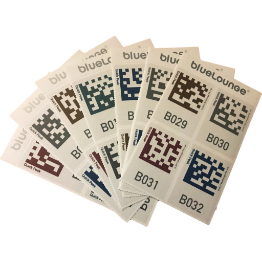 Bluelounge Quick Peek label - 100 stk.