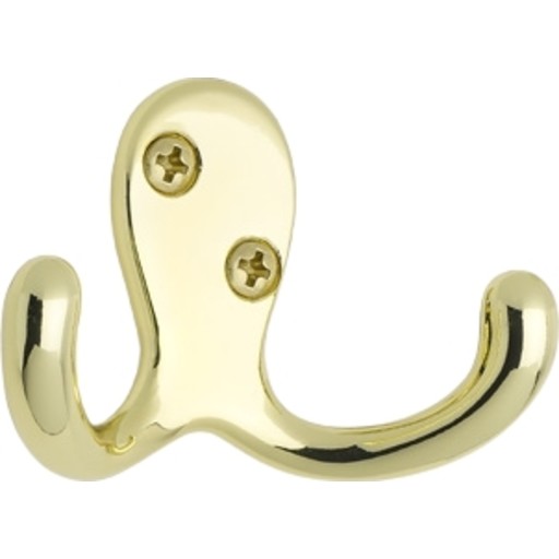 Bjørn Hammer håndklædekrog, messing