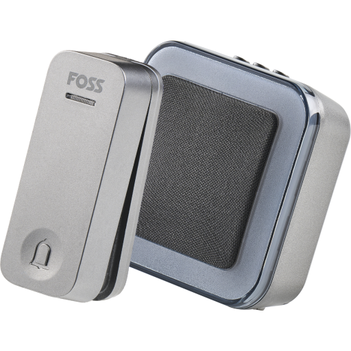 Foss Europe Trend Premium Bluu1 dørklokke, batteri, koksgrå