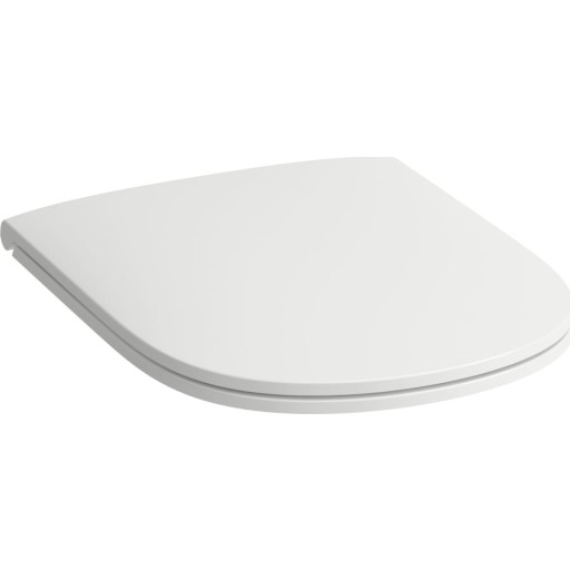 Laufen Lua toiletsæde med quickrelease i slim design, topmonteret, hvid.