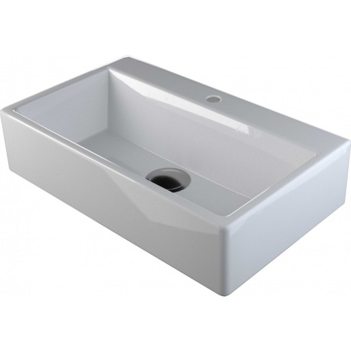 Billede af Lavabo Boxo 1080 Slim håndvask, 50x30 cm, hvid