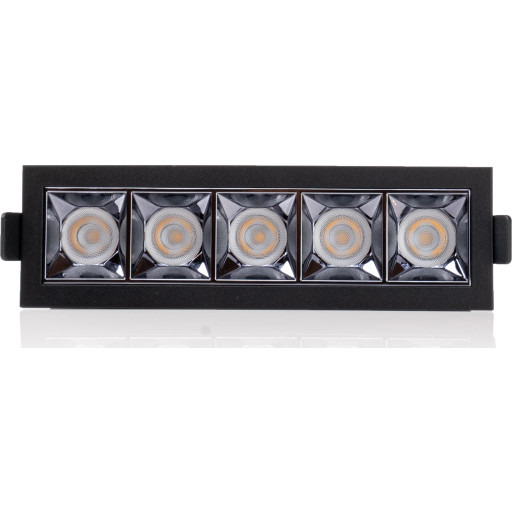 The Light Group Pixel indbygningsspot, 2700K, sort