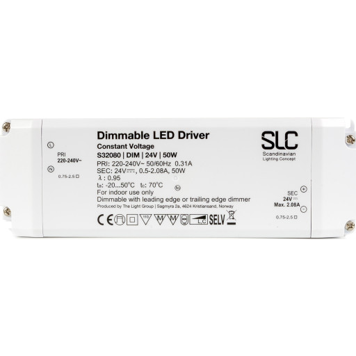SLC LED driver, dæmpbar, 50W billede
