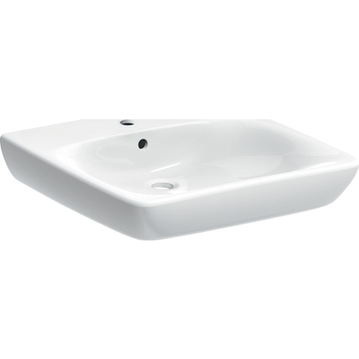 Geberit Renova Comfort håndvask 550x550x150mm hvid