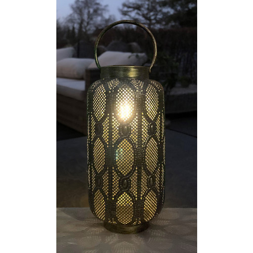 Veli Solcelle Marokko Laterne I Metal 39x20 Cm Fra Veli Line