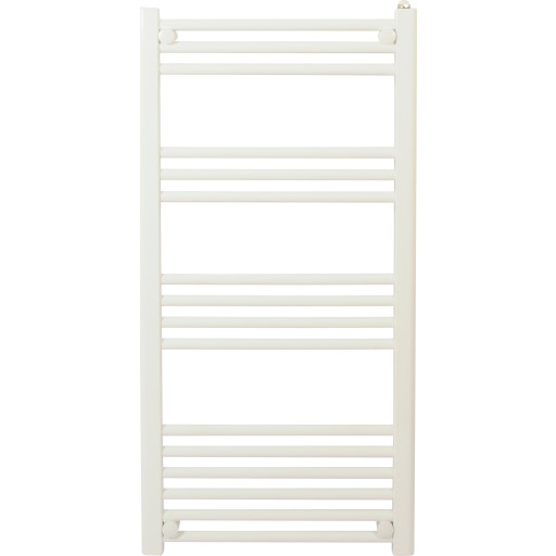 Kriss Athena Plan håndklædetørrer, kombi, 50x100 cm, hvid