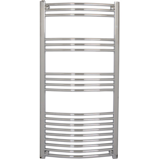 Kriss Athena håndklædetørrer, kombi, 60x120 cm, krom billede