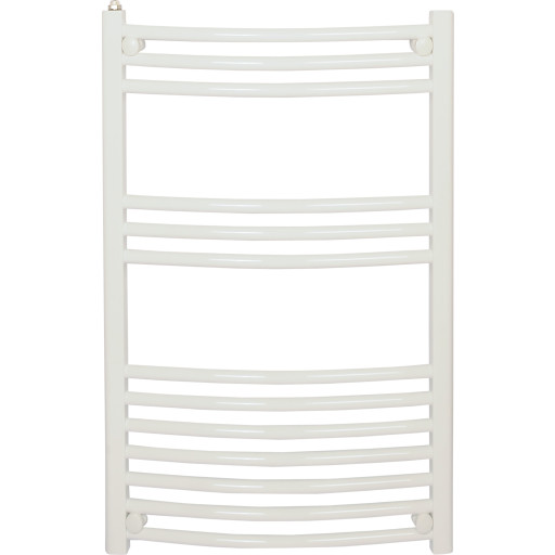 Kriss Athena buet håndklæderadiator 800 x 500 mm hvid