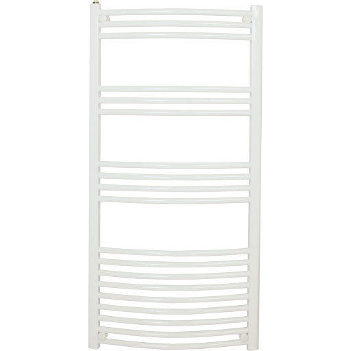 Kriss Athena håndklædetørrer, kombi, 60x120 cm, hvid billede